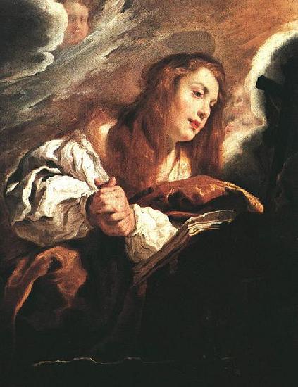 Domenico Fetti Saint Mary Magdalene Penitent France oil painting art